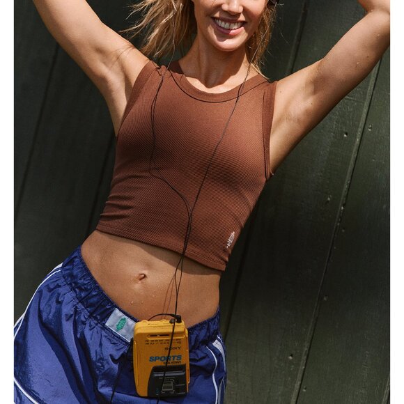 🆕 FP MOVEMENT Free Throw Muscle Tank / Black Walnut - Picture 1 of 10